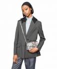 Сумка Miu Miu Lady Matelassé Shoulder Bag Silver